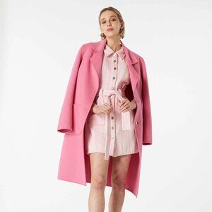 Elliatt Stratosphere Coat in Pink
